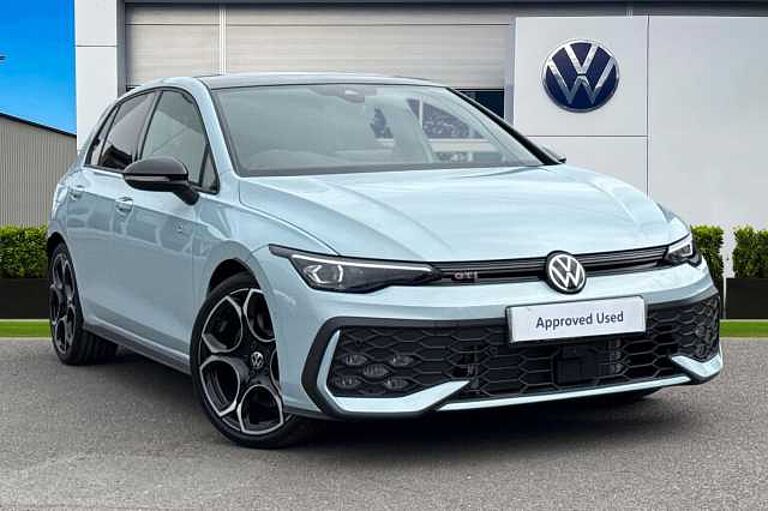 Volkswagen Golf GTI 2.0 TSI (265ps) DSG ⭐Queenstown Alloys, Black package, Sunroof, Area view⭐